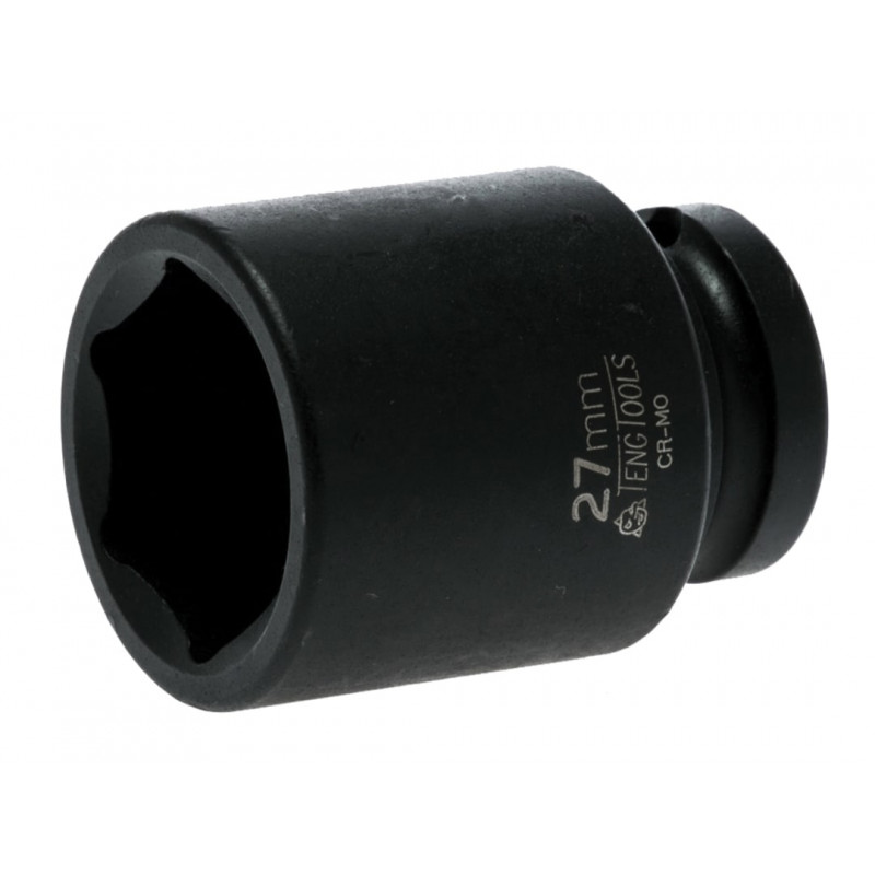 Teng 920527N Impact Socket Hexagon 6-Point 1/2in Drive 27mm Teng 920527N Impact Socket Hexagon 6-Point 1/2in Drive 27mm