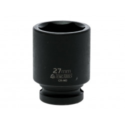 Teng 920527N Impact Socket Hexagon 6-Point 1/2in Drive 27mm