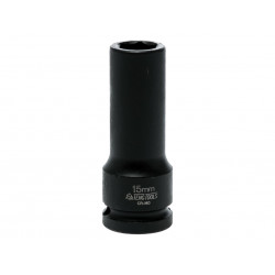 Teng 920615N Deep Impact Socket Hexagon 6-Point 1/2in Drive 15mm