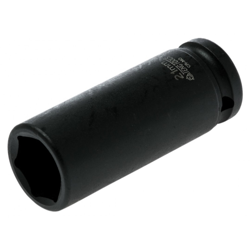 Teng 920621N Deep Impact Socket Hexagon 6-Point 1/2in Drive 21mm Teng 920621N Deep Impact Socket Hexagon 6-Point 1/2in Drive 21mm