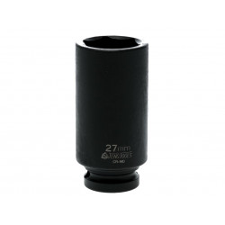 Teng 920627N Deep Impact Socket Hexagon 6-Point 1/2in Drive 27mm