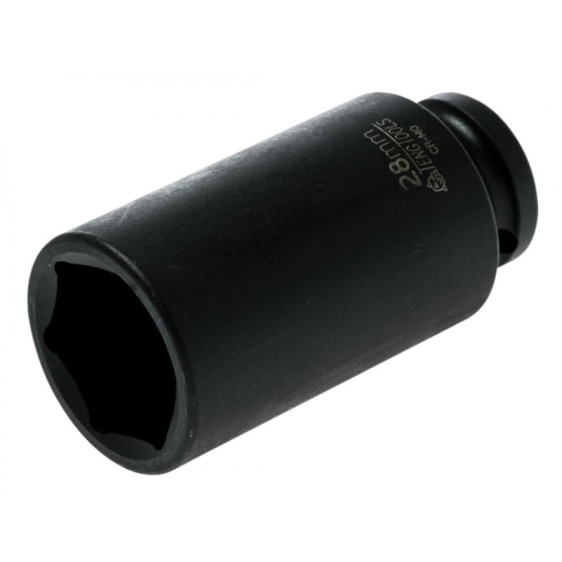 Teng 920628N Deep Impact Socket Hexagon 6-Point 1/2in Drive 28mm Teng 920628N Deep Impact Socket Hexagon 6-Point 1/2in Drive 28mm