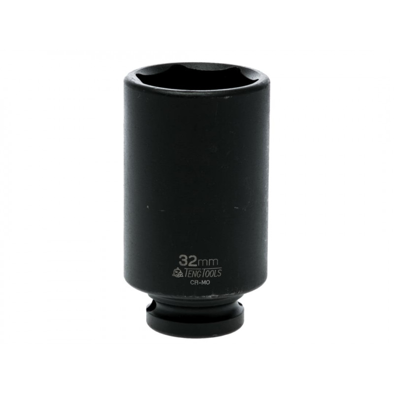 Teng 920632N Deep Impact Socket Hexagon 6-Point 1/2in Drive 32mm Teng 920632N Deep Impact Socket Hexagon 6-Point 1/2in Drive 32mm