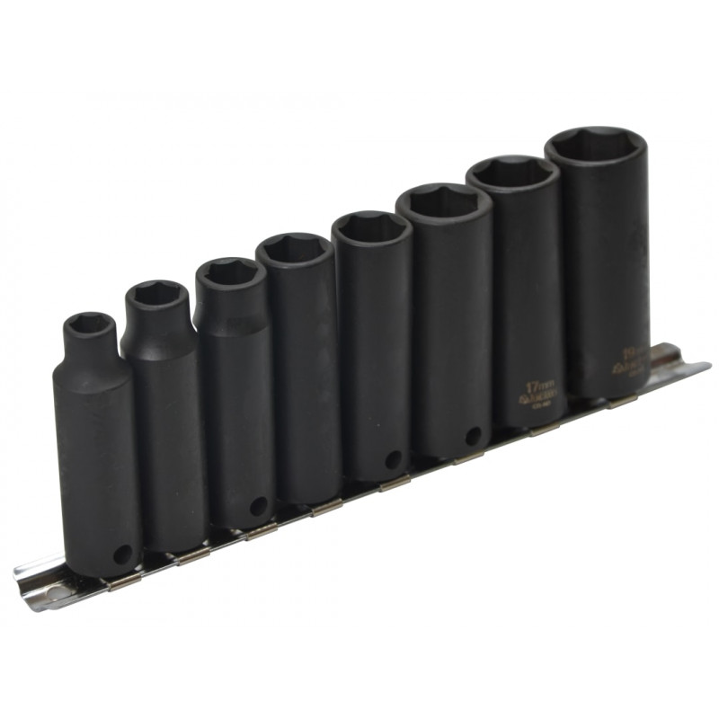 Teng 9386 3/8in Drive Deep Impact Socket Set, 8 Piece Teng 9386 3/8in Drive Deep Impact Socket Set, 8 Piece
