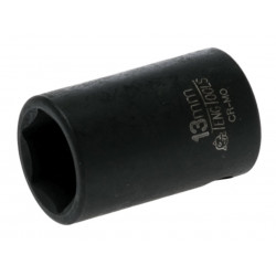 Impact Socket Hexagon 6-Point 3/8in Drive 13mm