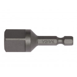 ACCSDA1412 50mm Adaptor 1/4in Hex to 1/2in Square