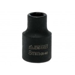 Impact Socket Hexagon 6-Point 3/8in Drive 8mm