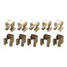 Teng ALU14 1/4in Socket Clips (Pack 10)