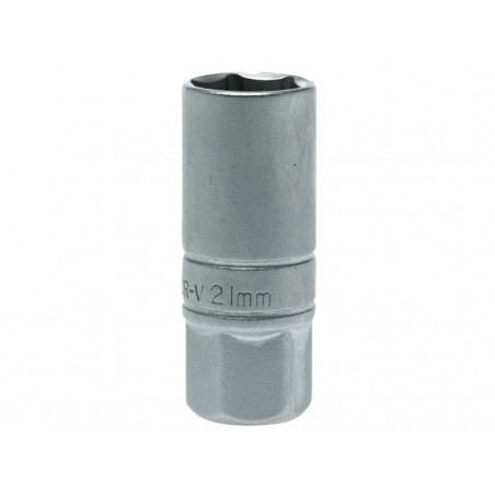 Teng M120046C Spark Plug Socket 1/2in Drive 21mm