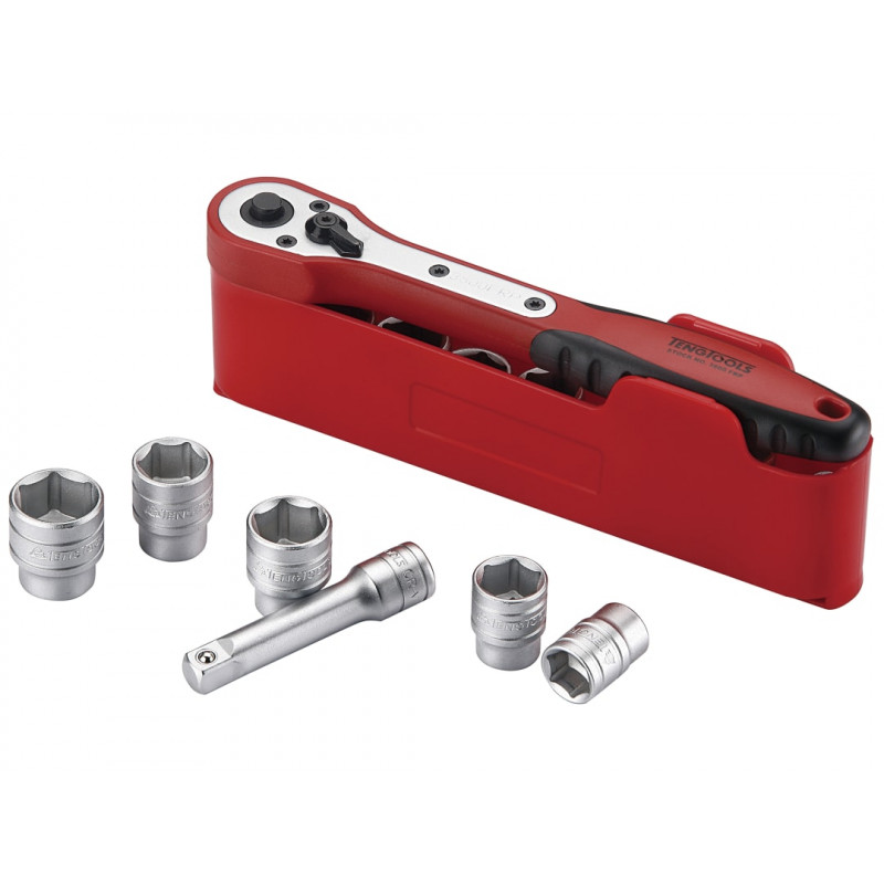 Teng M1212N1 1/2in Drive Basic Socket Set of 12 Teng M1212N1 1/2in Drive Basic Socket Set of 12