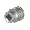 Hexagon Socket 6 Point Regular 1/4in Drive 12mm