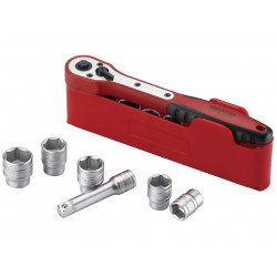 Teng M1413N1 Basic Socket Set of 13 1/4in Drive