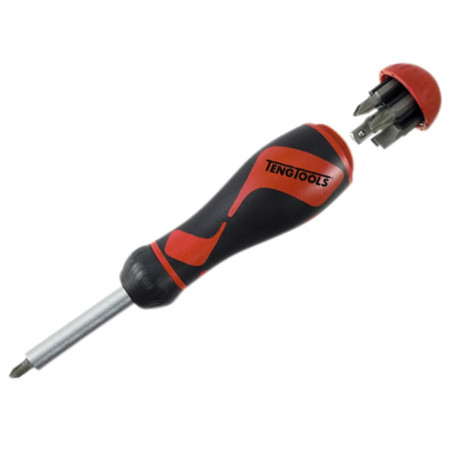Teng MDR908 Ratchet Driver & Bit Set of 6