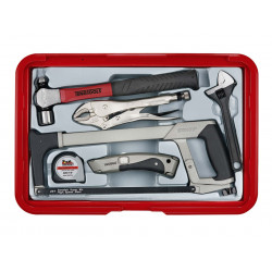 Teng SC04 Flight Style Carry Case Kit, 100 Piece