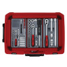 Teng SC01 Flight Style Carry Case Kit, 113 Piece