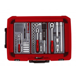 Teng SC04 Flight Style Carry Case Kit, 100 Piece