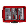 Teng SC04 Flight Style Carry Case Kit, 100 Piece