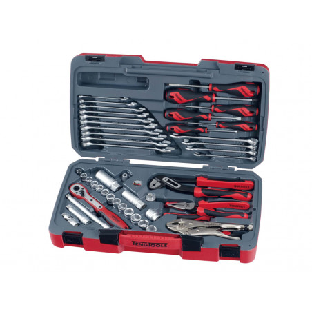 Teng T3848 Socket & Tool Set of 48 Metric & AF 3/8in Drive