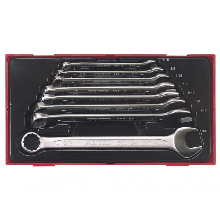 Teng TT3592 A/F Combination Spanner Set, 8 Piece