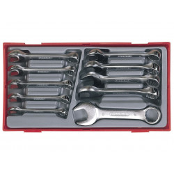 Teng TC40 TT6010M Metric Midget Combination Spanner Set, 10 Piece