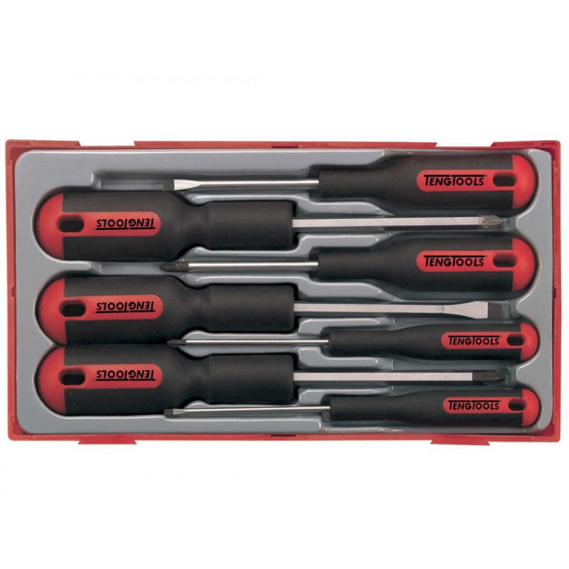 Teng TT917N TT917 Mega Screwdriver Set, 7 Piece Teng TT917N TT917 Mega Screwdriver Set, 7 Piece