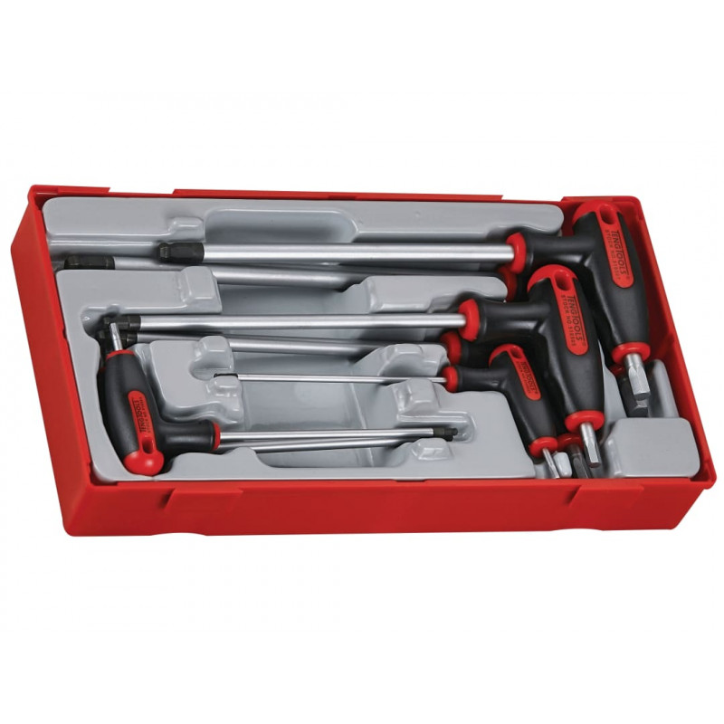 Teng TTHEX7 Metric Hex T-Handle Driver Set, 7 Piece Teng TTHEX7 Metric Hex T-Handle Driver Set, 7 Piece
