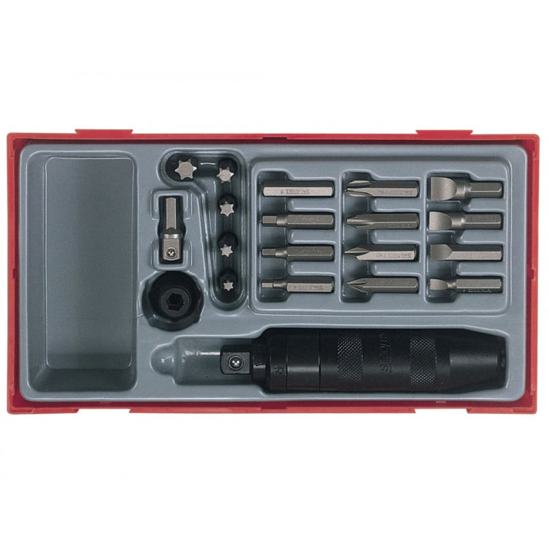 Teng TC31 TTID20 Impact Driver Set, 20 Piece - 1/2in Drive Teng TC31 TTID20 Impact Driver Set, 20 Piece - 1/2in Drive