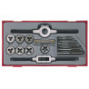 Teng TC30 TTTD17 Rethreading Tap & Die Set, 17 Piece