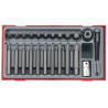 Teng TC23 TTTX23 TX Bit Socket Set, 23 Piece - 1/2in Drive
