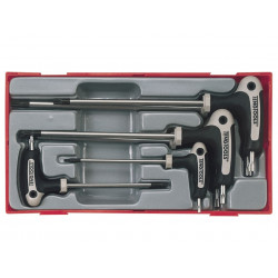 Teng TTTX7 TX/TPX TORX T-Handle Screwdriver Set, 7 Piece