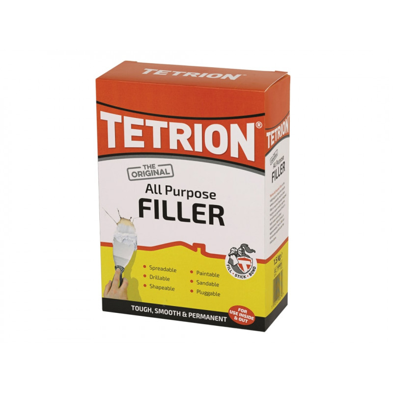 Tetrion Fillers TFP015 All Purpose Powder Filler Standard 1.5kg Tetrion Fillers TFP015 All Purpose Powder Filler Standard 1.5kg