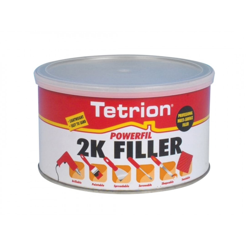 Tetrion Fillers TKK001 Powerfil 2-Part Filler Straw 1kg Tetrion Fillers TKK001 Powerfil 2-Part Filler Straw 1kg