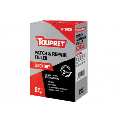 Toupret FGREB02GB Quick Dry Patch & Repair 2kg