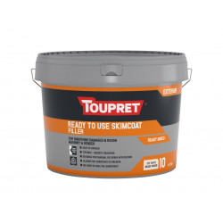 Toupret TTEGFAP10SOGB Ready to use Skimcoat Filler 10kg