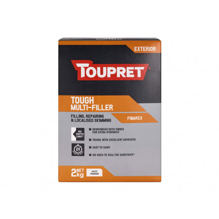Toupret TTFIBA02GB Tough Multi-filler 2kg