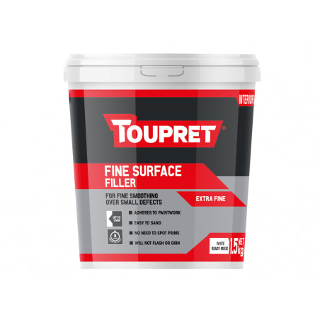 Toupret TTLIP01.5GB Fine Surface Filler 1.5kg
