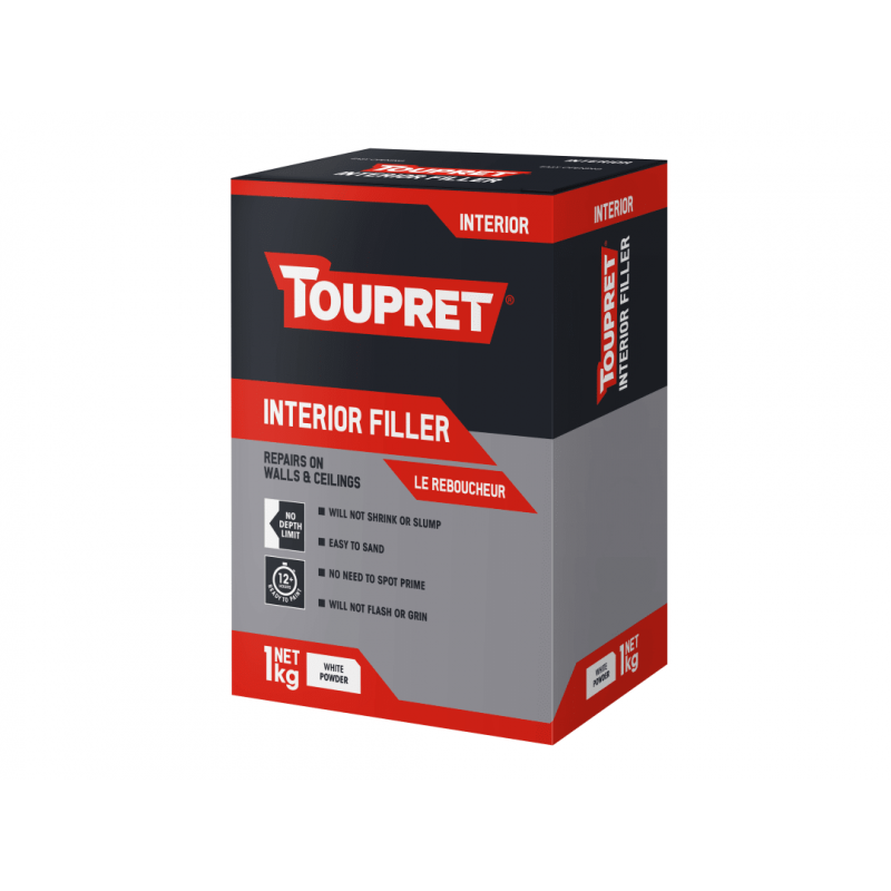 Toupret TTREB701GB Interior Filler 1kg