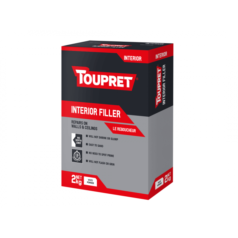 Toupret TTREB702GB Interior Filler 2kg