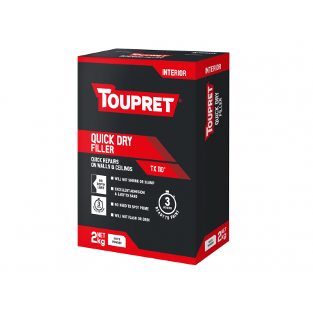 Toupret TTREB902GB Quick Dry Filler 2kg