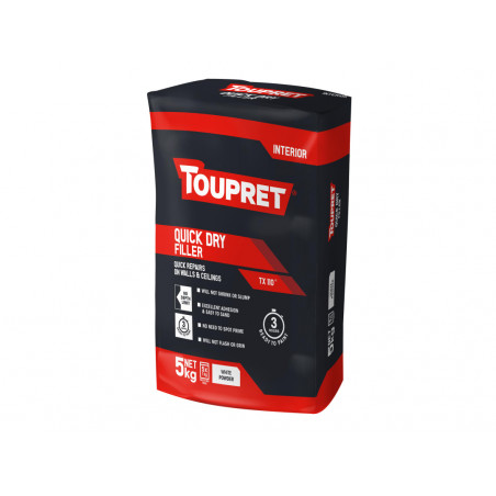 Toupret TTREB9051GB Quick Dry Filler 5kg
