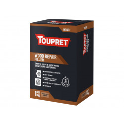 Toupret TTREPBO01GB Wood Repair Filler Natural Wood 1kg