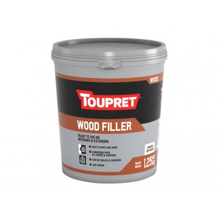 Toupret TTRPBOW1.25GB Wood Filler Off-White 1.25kg
