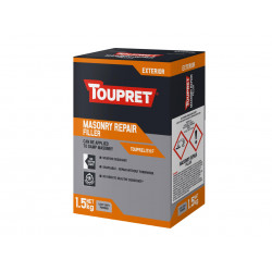 Toupret TTTHR01.5GB Exterior Masonry Repair Filler 1.5kg