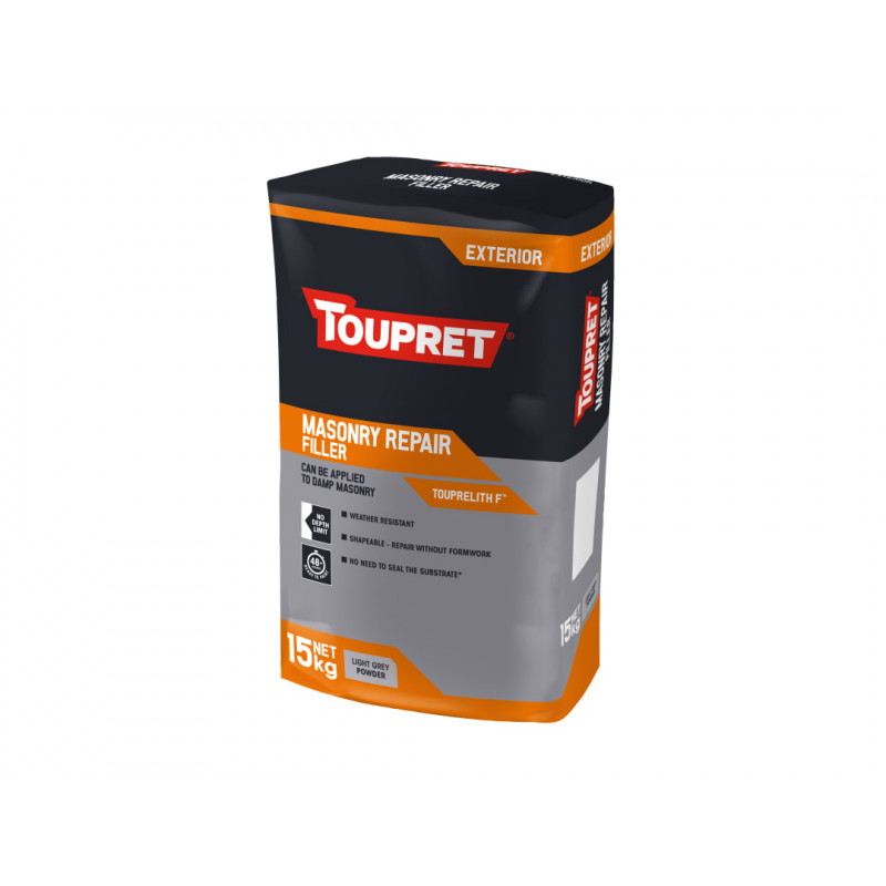 Toupret TTTHR15GB Exterior Masonry Repair Filler 15kg Toupret TTTHR15GB Exterior Masonry Repair Filler 15kg