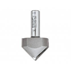 Trend 10/11X1/2TC 10/11 x 1/2 TCT V-Groove Chamfer 45° 19.0 x 38mm