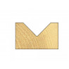Trend 11/3X1/4TC 11/3 x 1/4 TCT V-Groove Cutter 45° 9.2 x 19.1mm