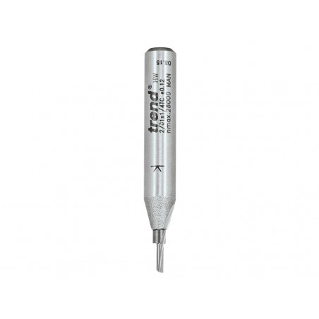 Trend 2/01X1/4TC 2/01 x 1/4 TCT Single Flute Cutter 1.5 x 6.0mm