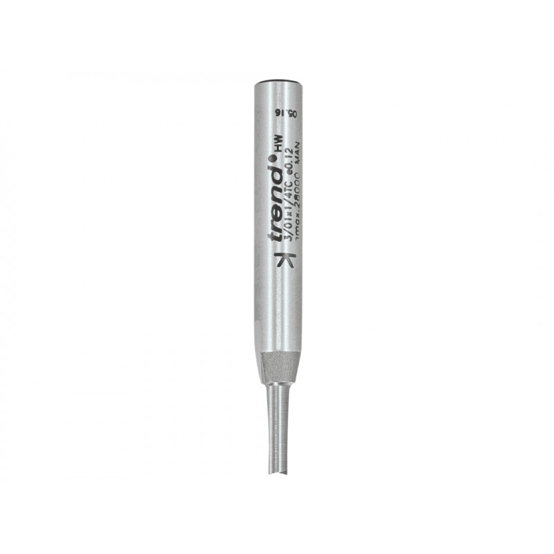 Trend 3/01X1/4TC 3/01 x 1/4 TCT Two Flute Cutter 4.0 x 11mm Trend 3/01X1/4TC 3/01 x 1/4 TCT Two Flute Cutter 4.0 x 11mm