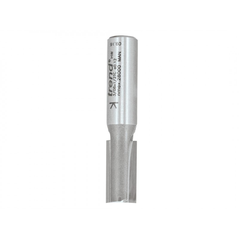 Trend 3/08X1/2TC 3/08 x 1/2 TCT Two Flute Cutter 12.7 x 25mm Trend 3/08X1/2TC 3/08 x 1/2 TCT Two Flute Cutter 12.7 x 25mm