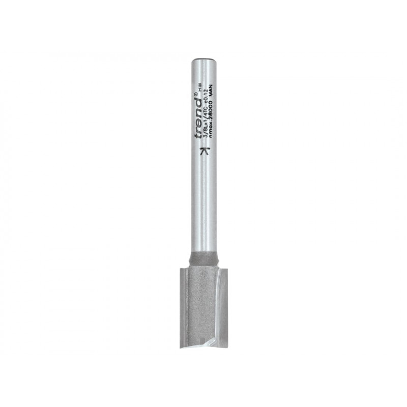 Trend 3/8LX1/4TC 3/8L x 1/4 TCT Two Flute Hinge Jig Cutter 12.0 x 19mm Trend 3/8LX1/4TC 3/8L x 1/4 TCT Two Flute Hinge Jig Cutter 12.0 x 19mm